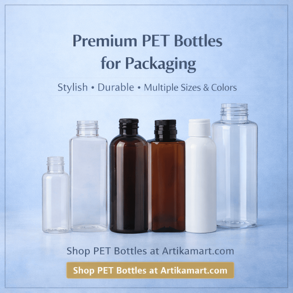 Plastic Pet Bottles for Many Uses