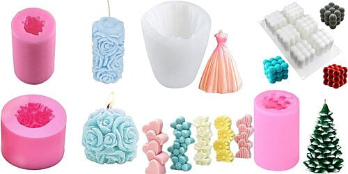 MISCELLANEOUS CANDLE MOLDS