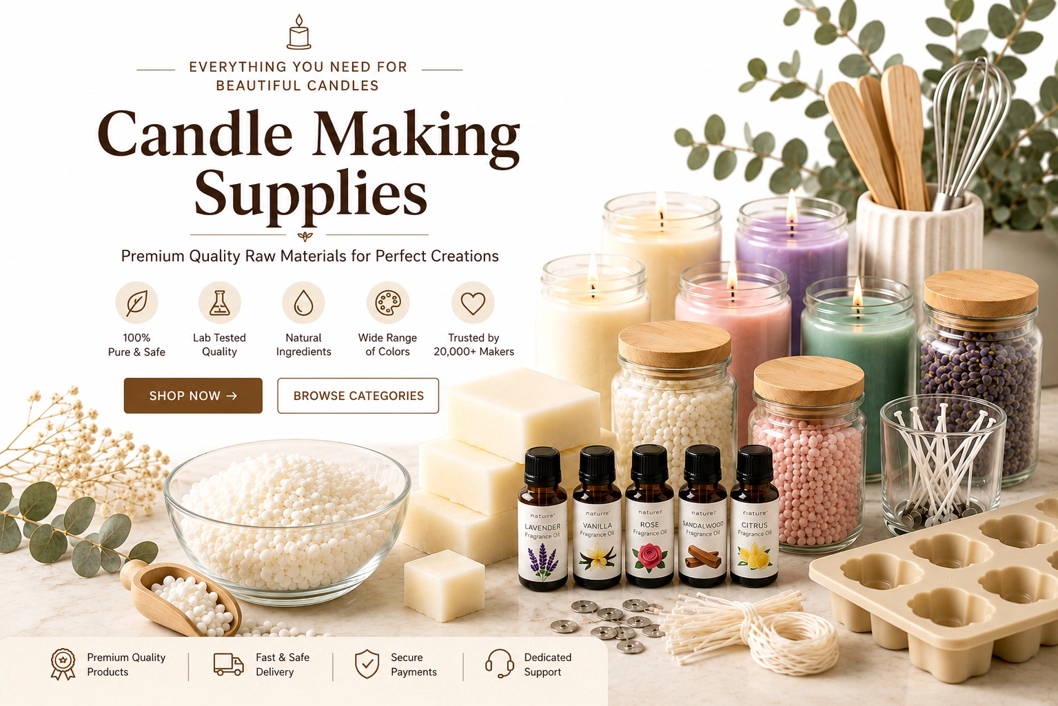 Candle Making Materials Candle Making Materials