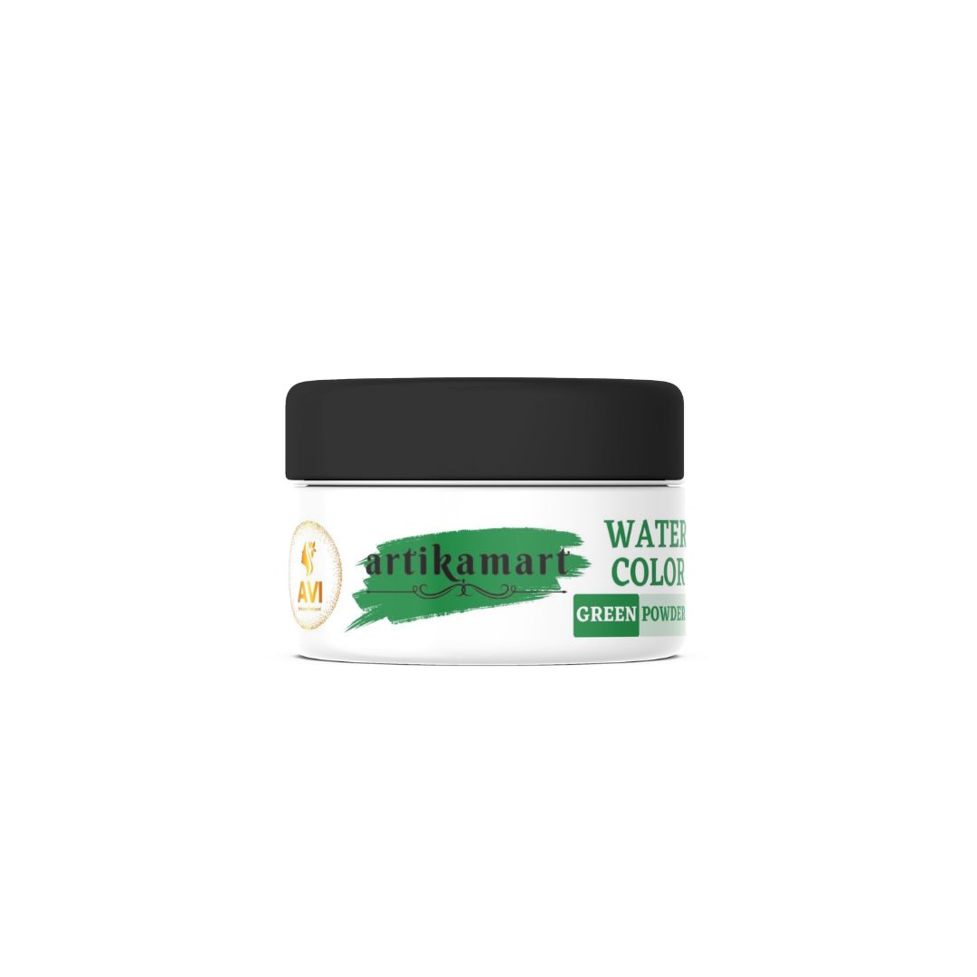 Water Color Green