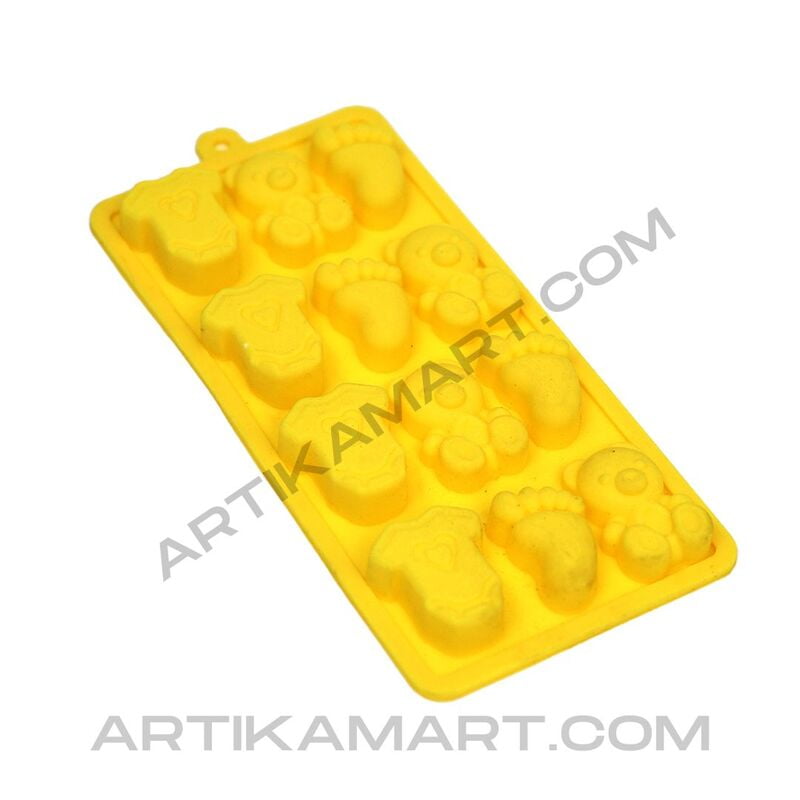 Silicon Mold Baby Shower Small - Design 1 - Footprint