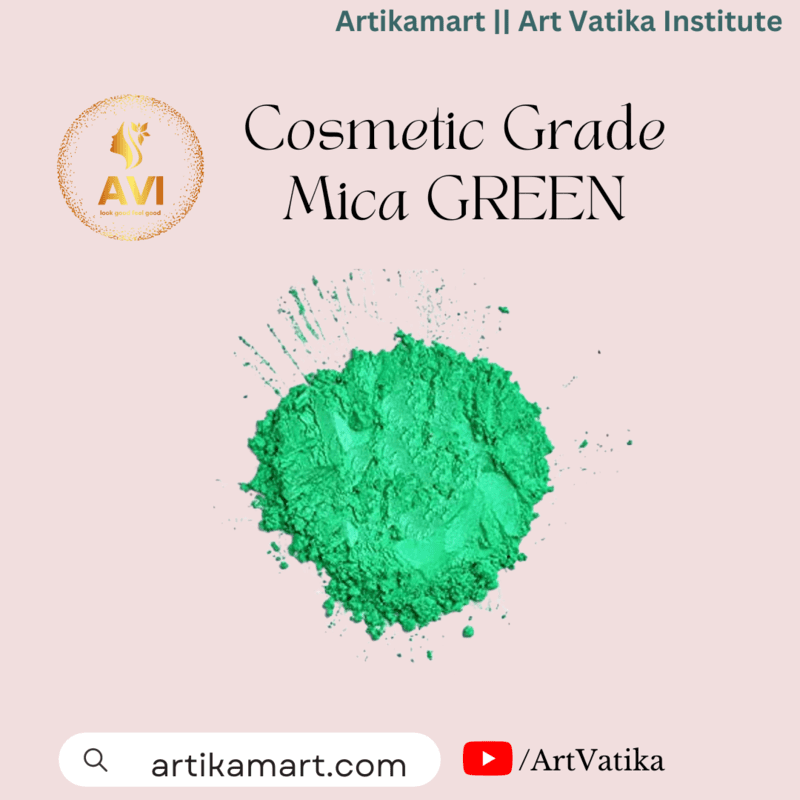 Cosmetic Grade Mica GREEN