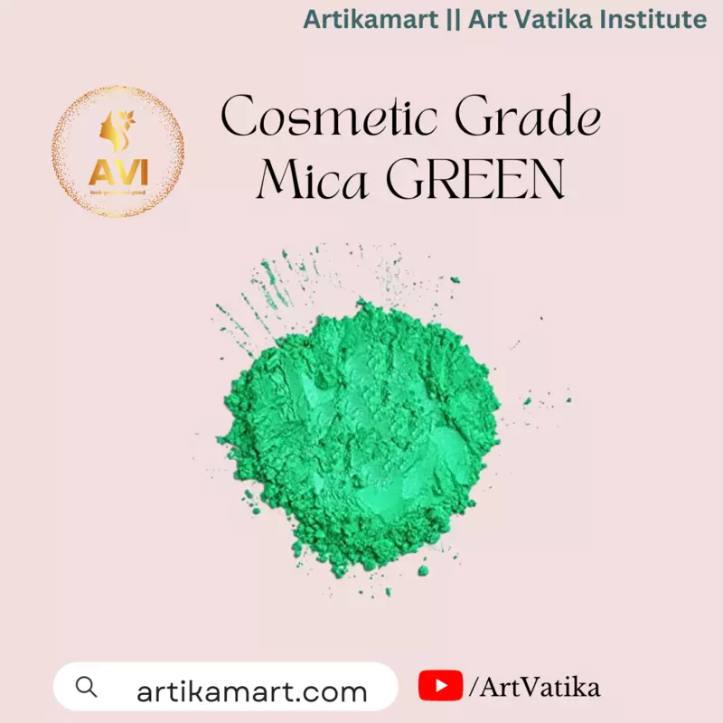Cosmetic Grade Mica GREEN