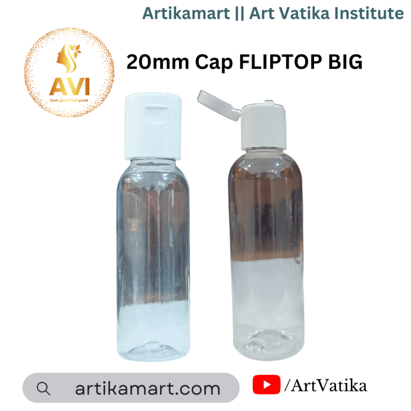 20mm Cap FLIPTOP White Big Height