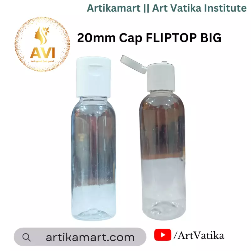 20mm Cap FLIPTOP White Big Height