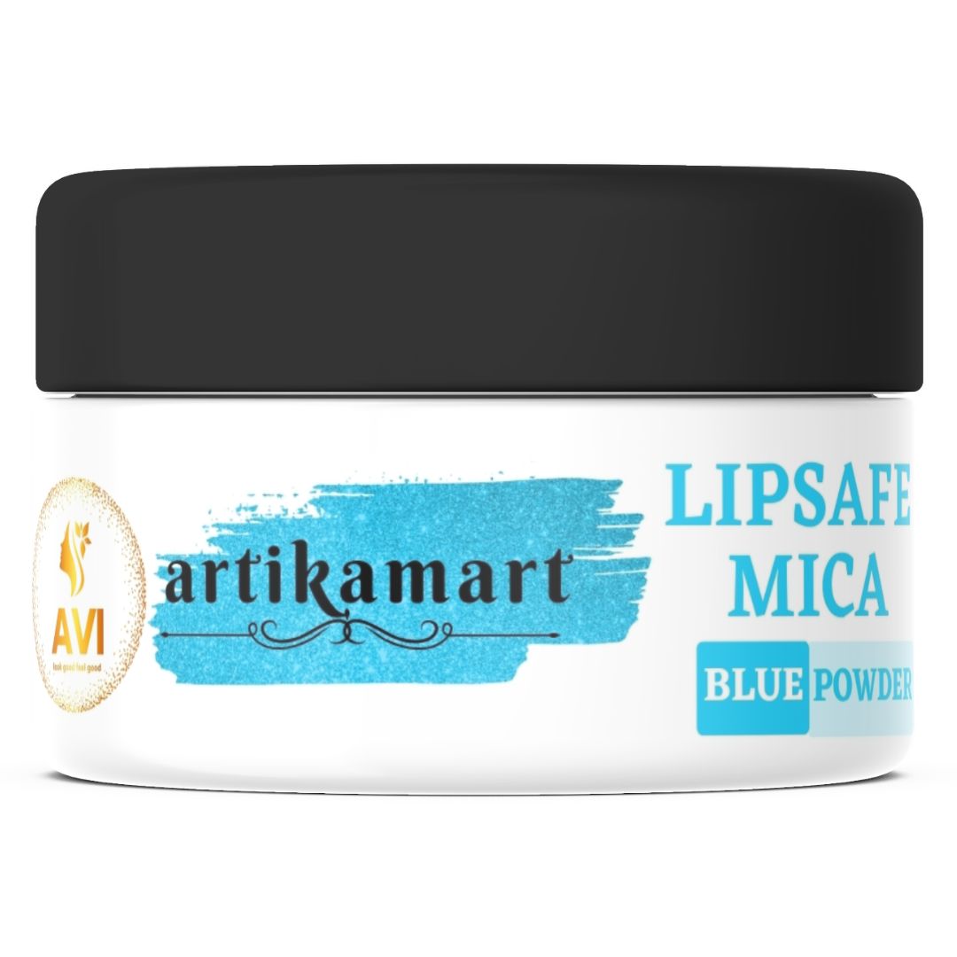 Lipsafe Mica Peacock Blue