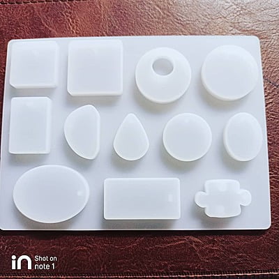 Silicon Mold Resin Jewellery - 12 Cavity