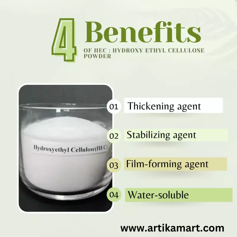 HEC : Hydroxy Ethyl Cellulose Powder