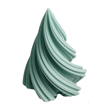 Silicon Mold Candle Spiral Cone - 105g Silicon Mold Candle Spiral Cone - 105g