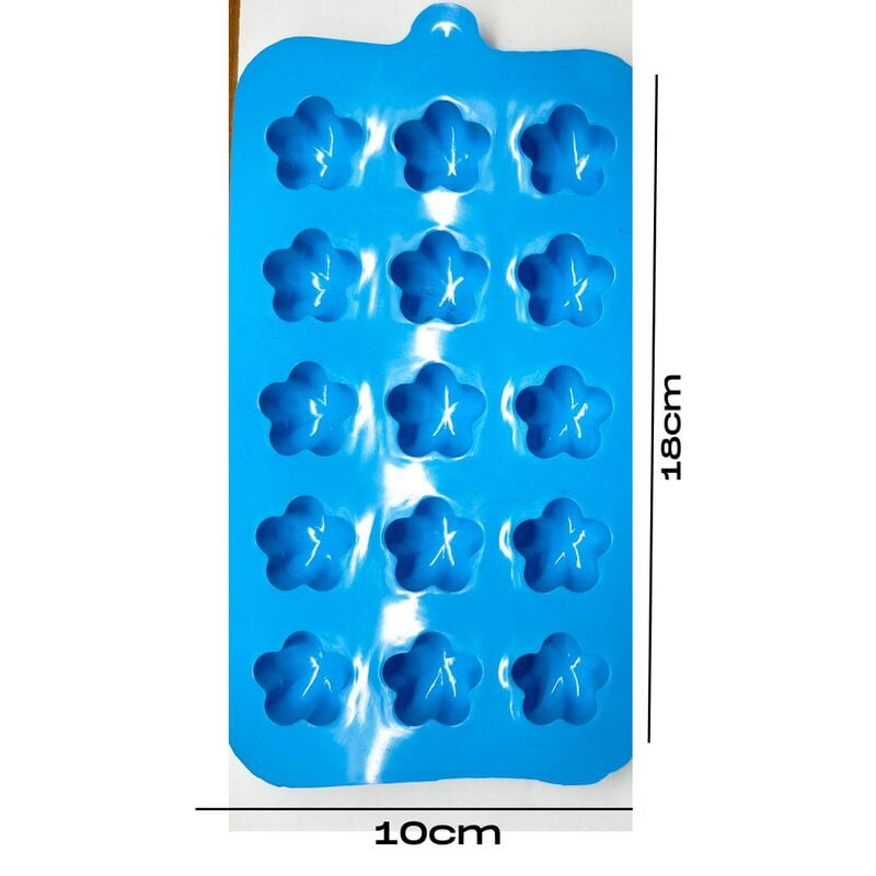 Silicon Mold Chocolate Ghee Diya - Flower