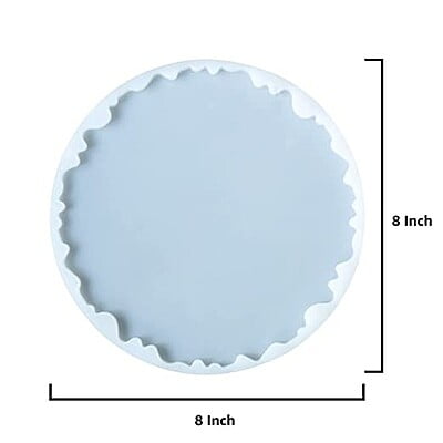 Silicon Mold RESIN Coaster Wave 12inch