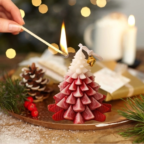 Silicon Mold Candle Christmas Tree 2