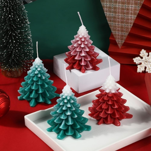 Silicon Mold Candle Christmas Tree 2