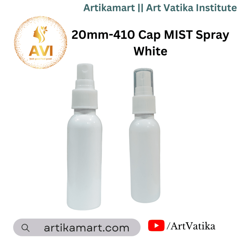 20mm-410 Cap MIST Spray White