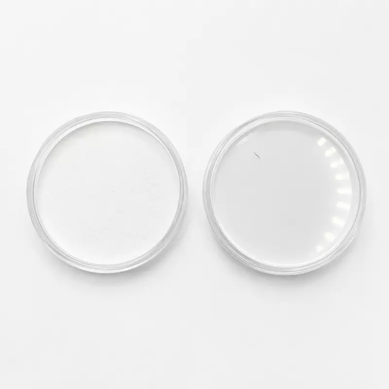 Cap - PET - 63mm CLEAR Plastic Jar (with Foam Wad)