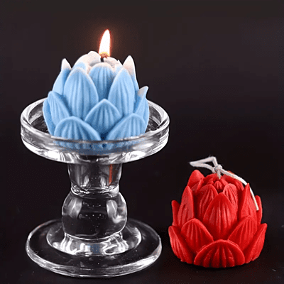 Silicon Mold Candle Flower 1 Lotus - 70g