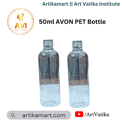 50ml AVON PET Bottle CLEAR - 20mm Neck 50ml AVON PET Bottle CLEAR - 20mm Neck