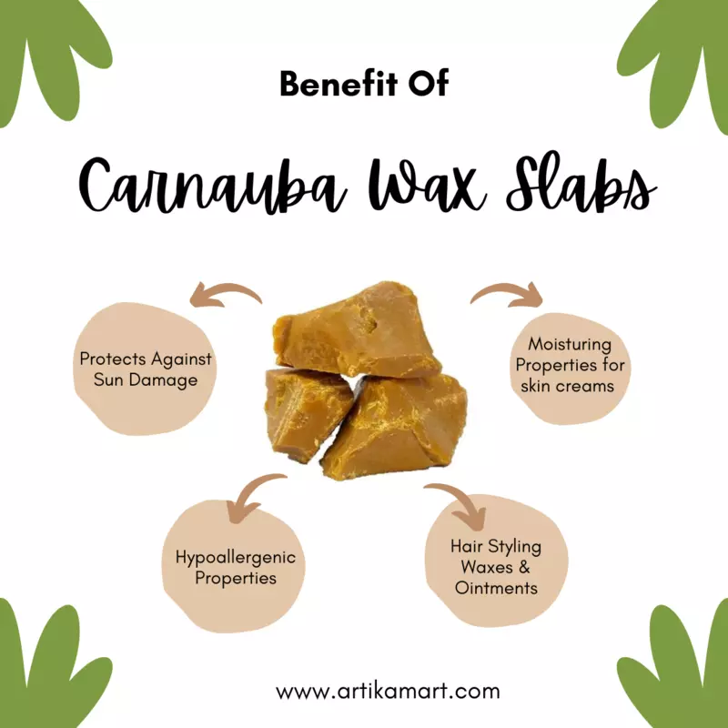 Carnauba Wax Slabs