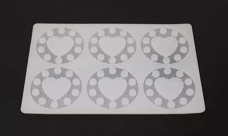 Silicon Mold Chocolate Garnish Sheet - 13