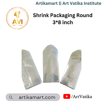 Shrink Packaging Round 3*8 inch