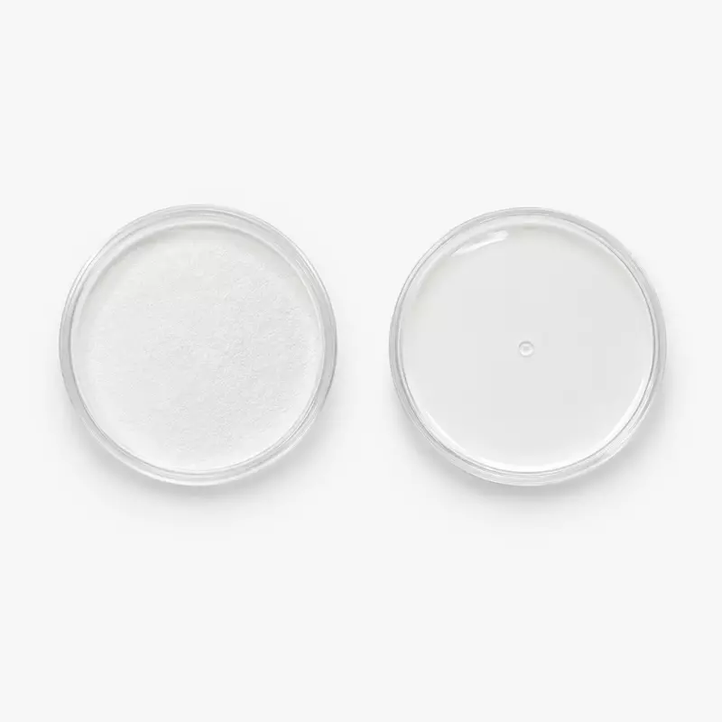 Cap - PET - 53mm CLEAR Plastic Jar (with Foam Wad)