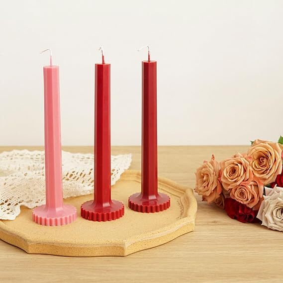 Polycarbonate Candle 3D Long Taper