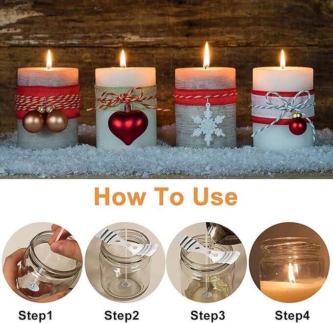 Candle Wicks - ECO Braided - 9 inch 100pc