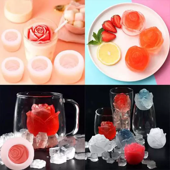 Silicon Mold Candle Rose Bud - Small - S