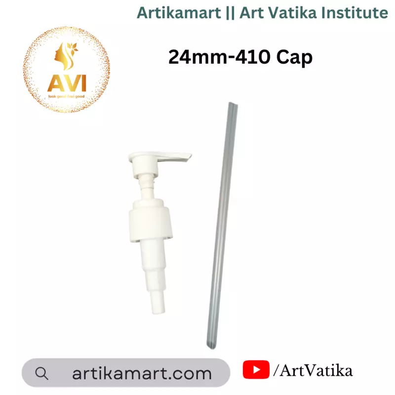 24mm-410 Cap DISPENSER White
