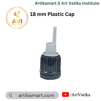 18 mm Plastic Cap with dropper Serum