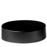 53mm BLACK Plastic Jar Cap (50,100,200 ML PET JARS)