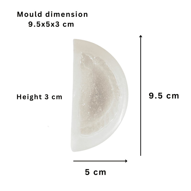 Silicon Mold Candle Gujiya 2