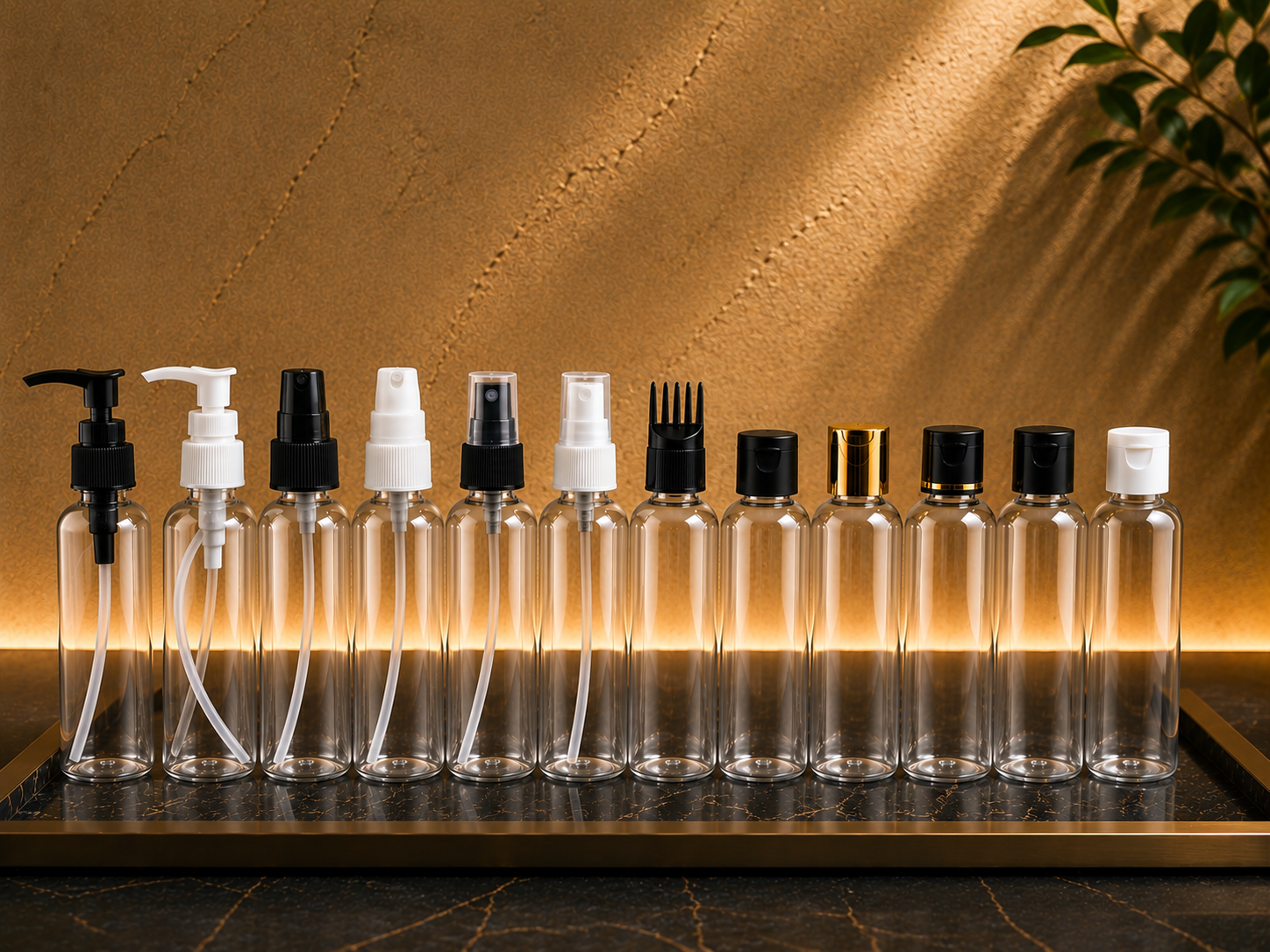 100ml AVON PET Bottle CLEAR - 20mm Neck