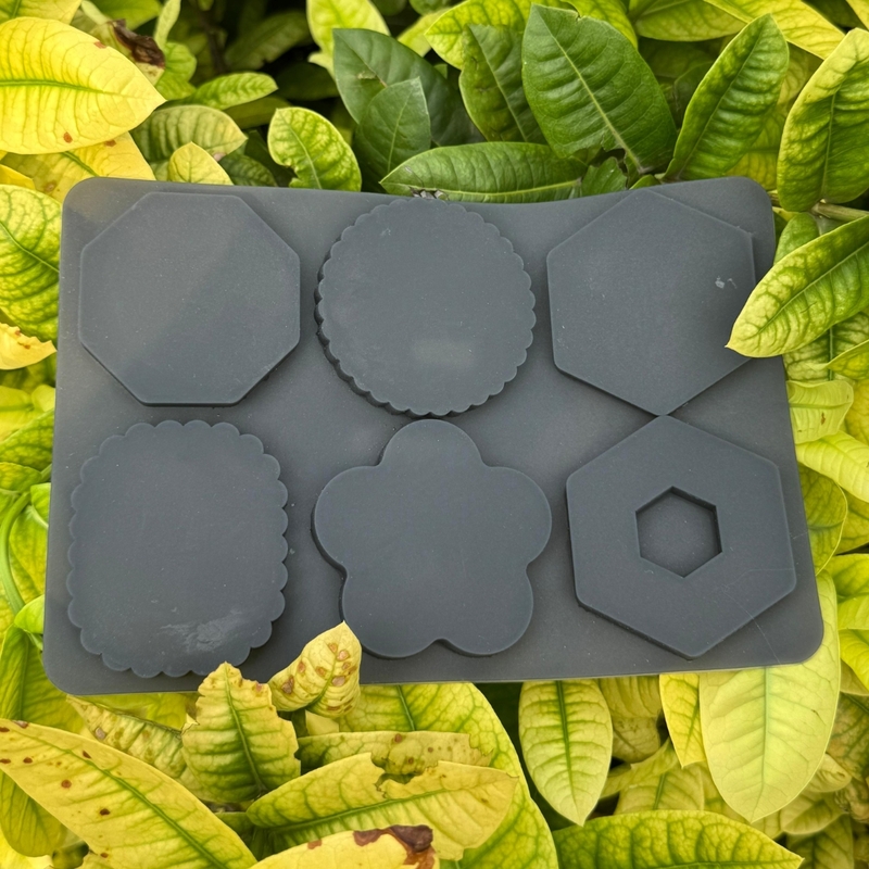 Silicon Mold Hanging 6 Shapes - 6 Cavity