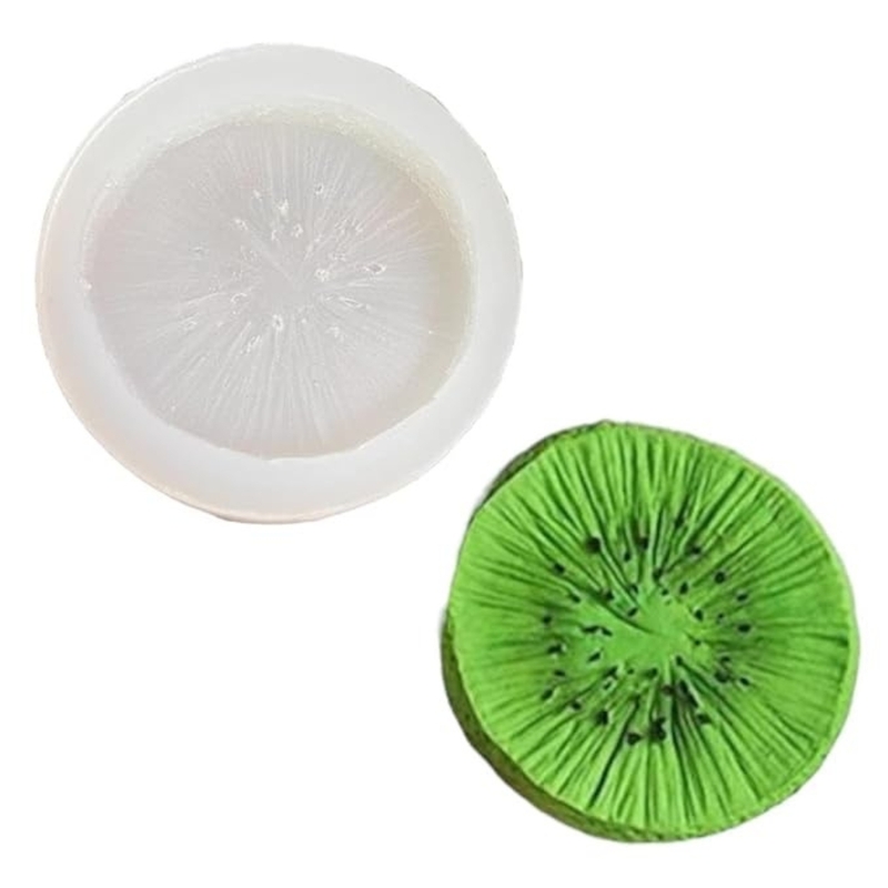 Silicon Mold Candle Kiwi Slice