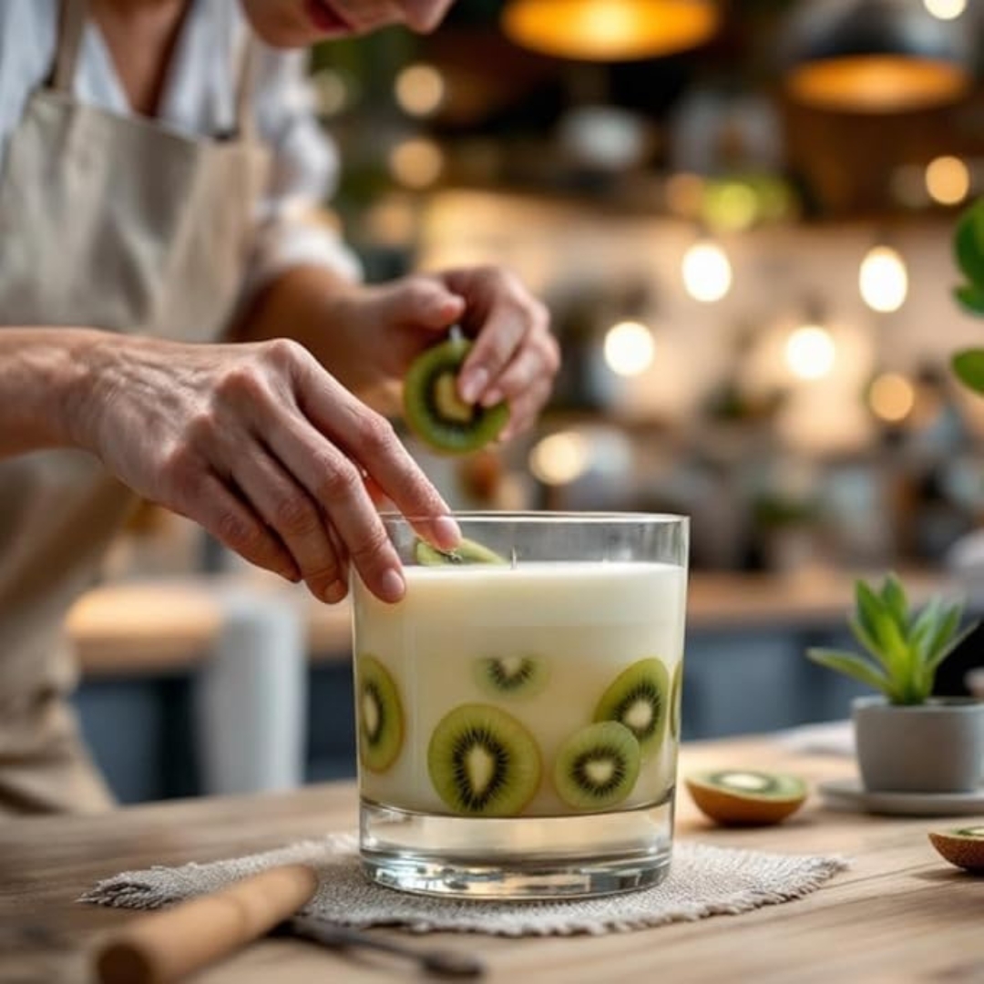 Silicon Mold Candle Kiwi Slice