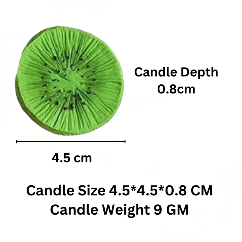 Silicon Mold Candle Kiwi Slice