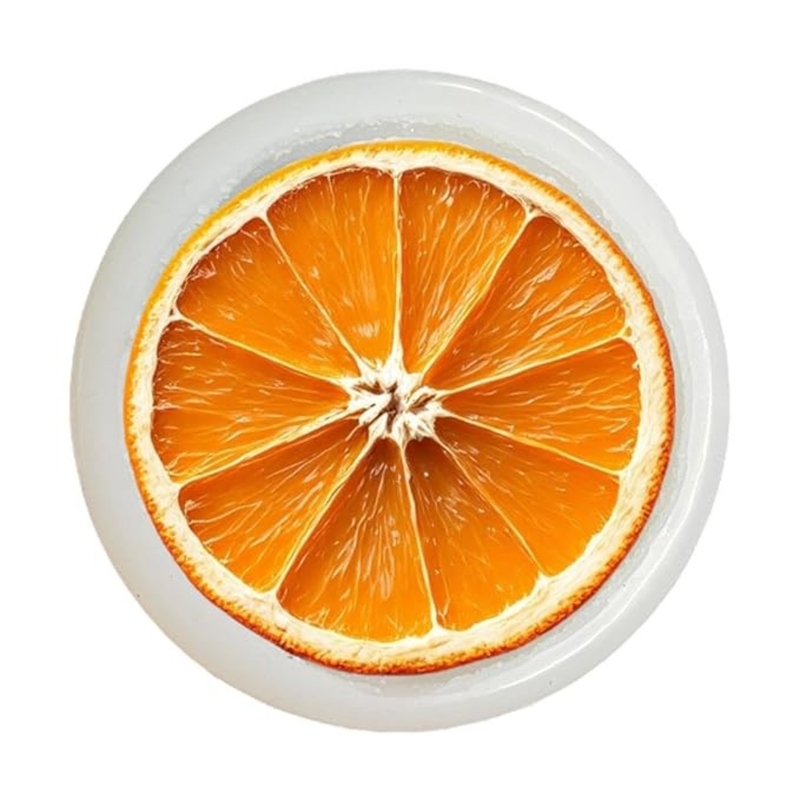 Silicon Mold Candle Big Orange Slice