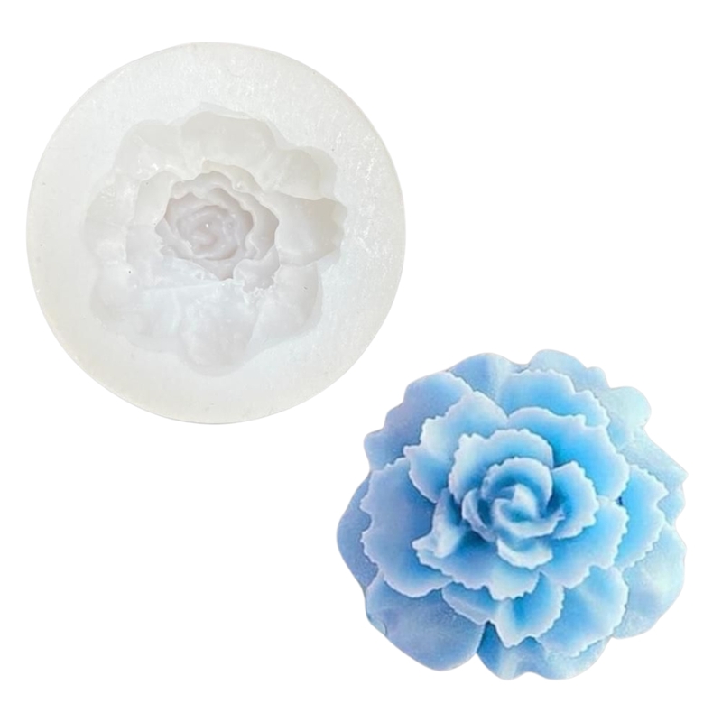 Silicon Mold Candle Marigold Small Flower 5.8gm