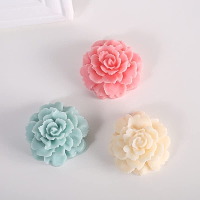 Silicon Mold Candle Marigold Small Flower 5.8gm