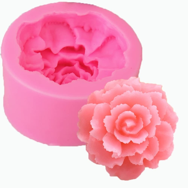 Silicon Mold Candle Marigold Small Flower 5.8gm