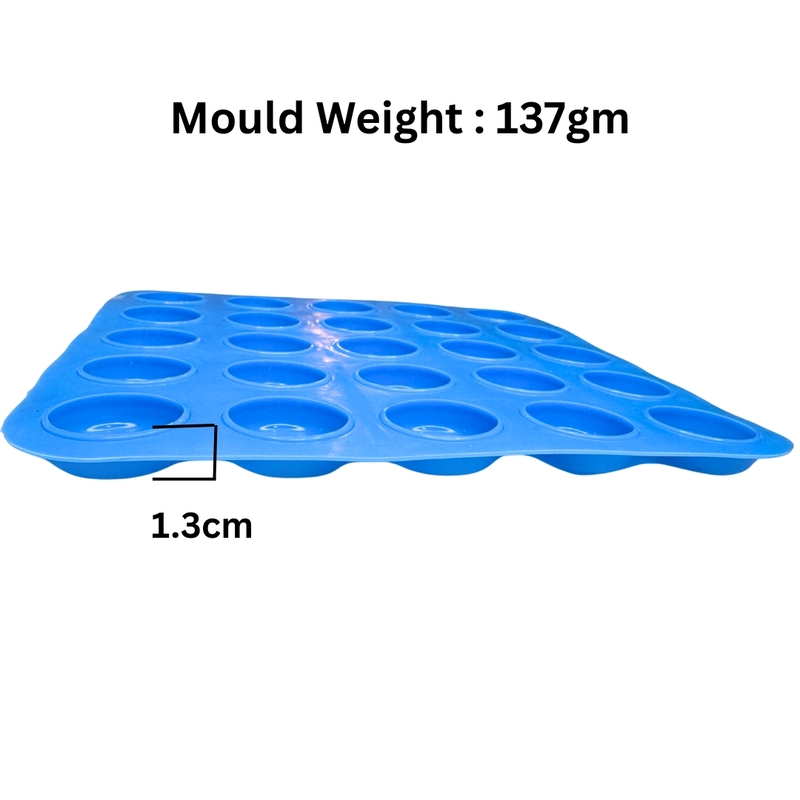Silicon Mold Round Deluxe 15g - 25 Cavity