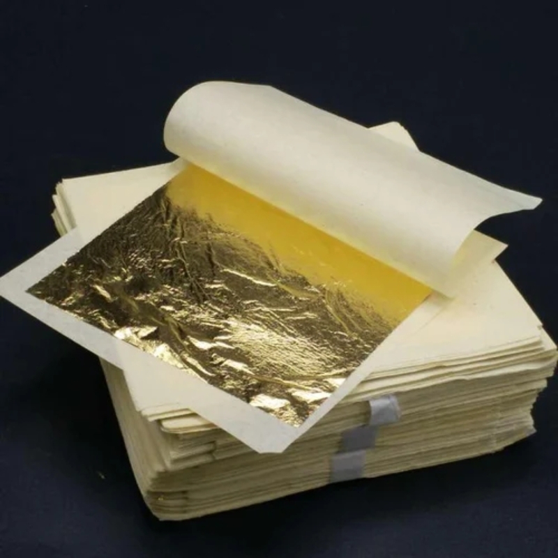 Paper Leaf Foil - Gold (10 Sheets)