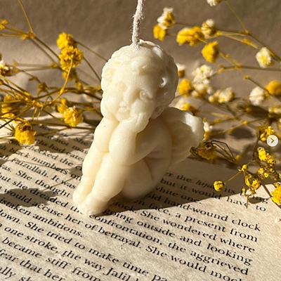 Silicon Mold Candle Cute Angle