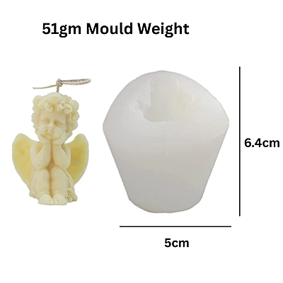Silicon Mold Candle Cute Angle
