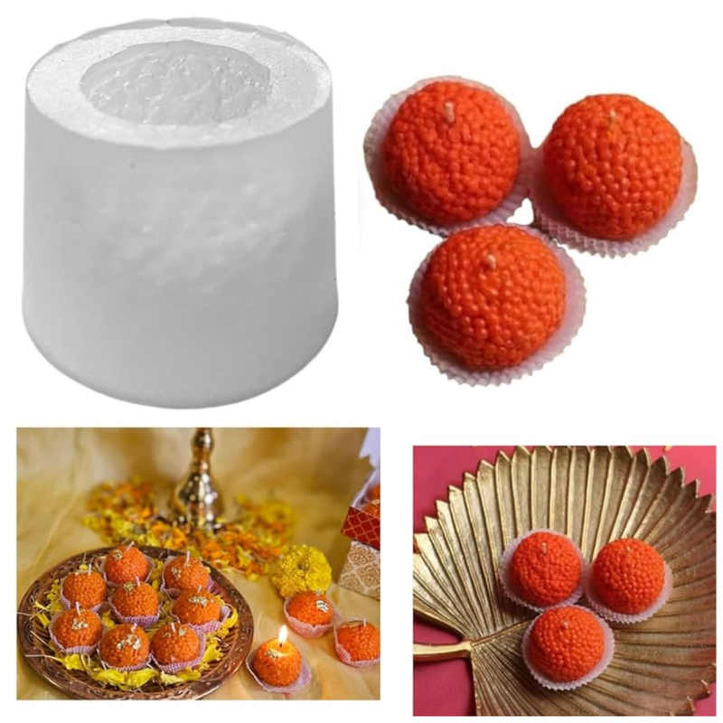Silicon Mold Candle Motichoor Ladoo