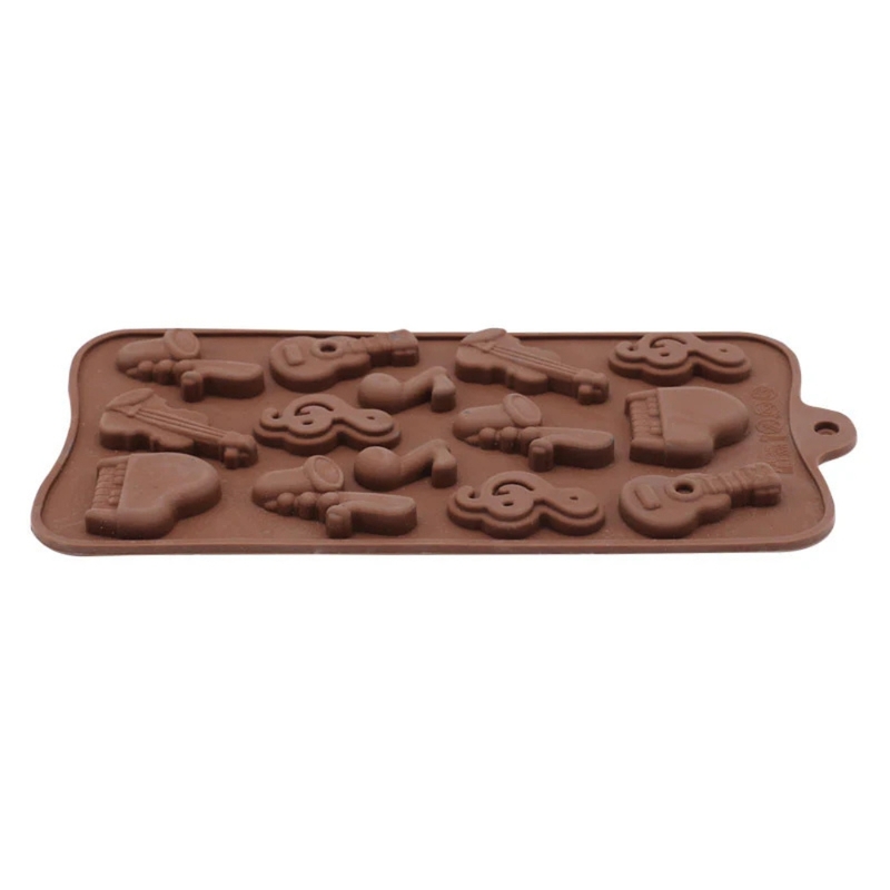 Silicon Mold Chocolate Musical Notes 14 Cavity