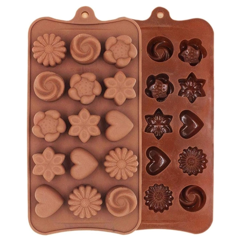 Silicon Mold Chocolate Bon Bon Random Design