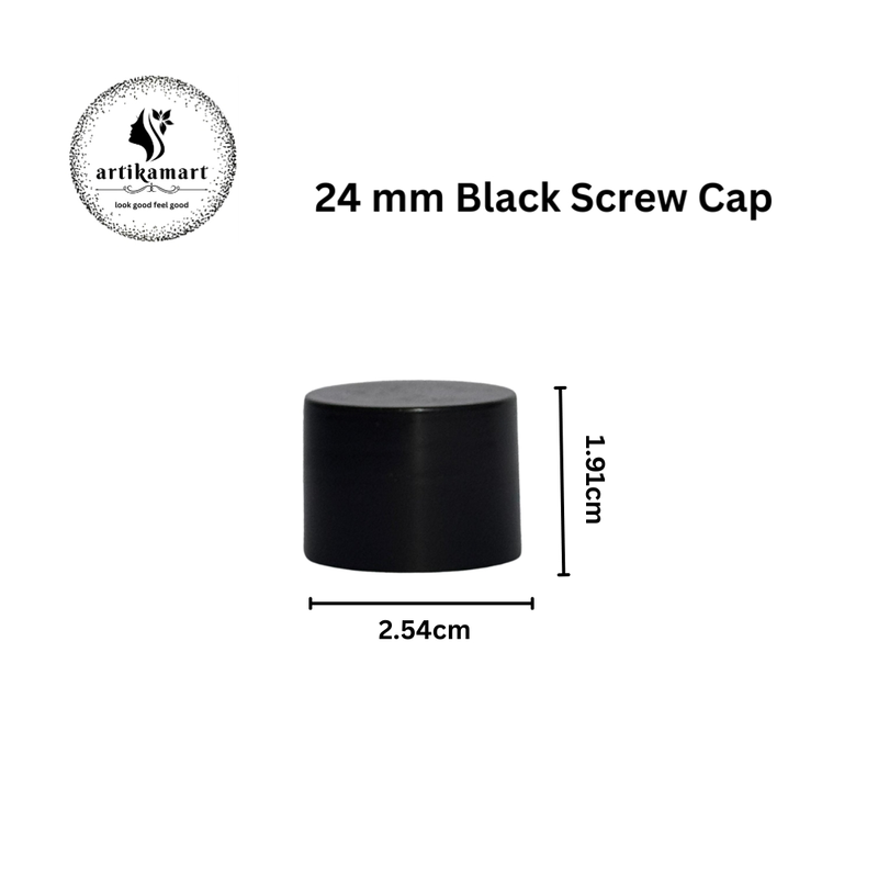 24mm Cap SCREW - BLACK