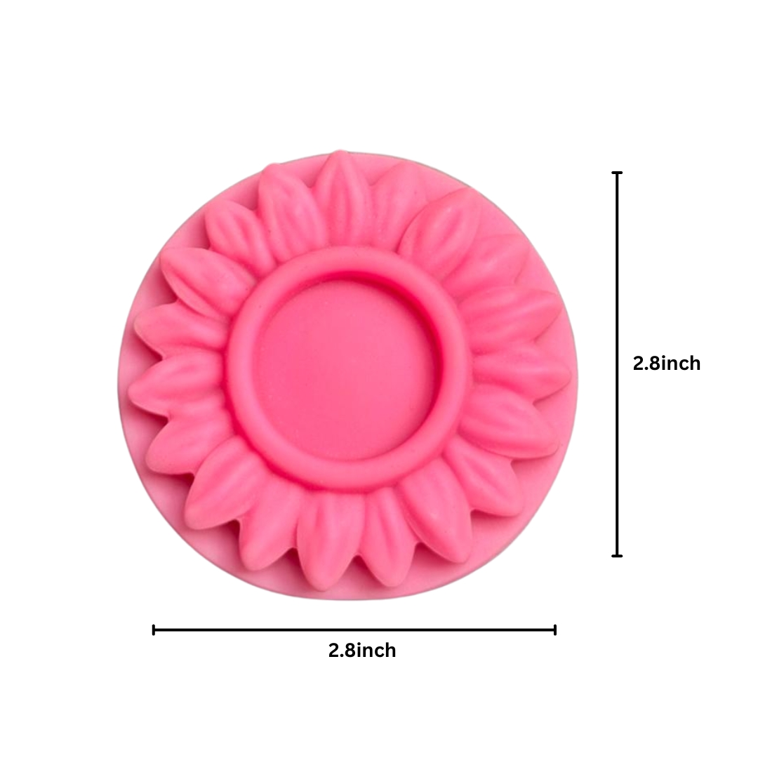 Silicon Mold Candle SunFlower-2